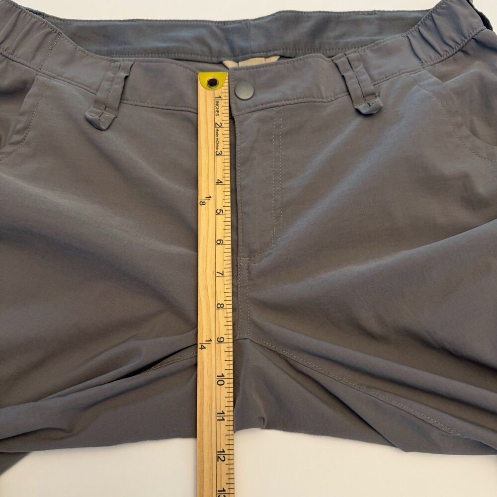 Duluth Trading Dry On The Fly Cargo Pants Women's 12x33 Gray DuluthFlex Stretch - Picture 12 of 12